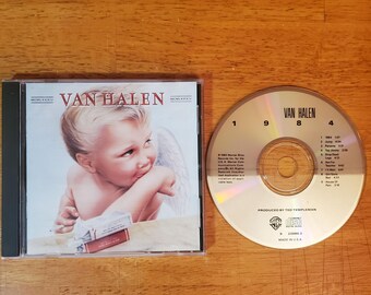 Van Halen 1984 CD - Eddie Van Halen - David Lee Roth - Panama - Hot For Teacher - Jump