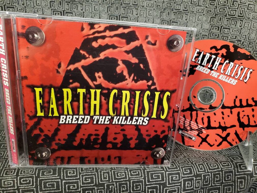 Earth Crisis CD Breed The Killers Vegan Straight Edge Groupe Etsy France