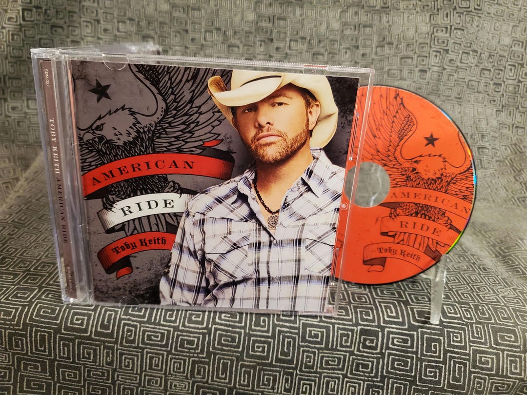 Toby Keith CD American Ride 90s Country Music Legend - Etsy