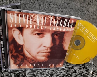 Stevie Ray Vaughn Greatest Hits CD - Texas Flood - Pride And Joy - Cold Shot - Taxman - Little Wing