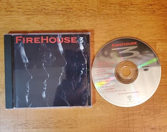Firehouse 3 CD Hair Metal Hard Rock Classic Band - 1995