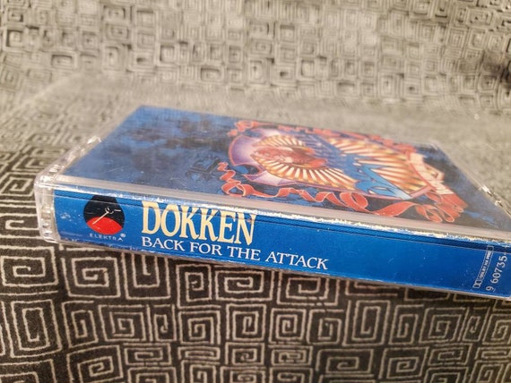 Dokken Back for the Attack Cassette Tape - George Lynch - Don