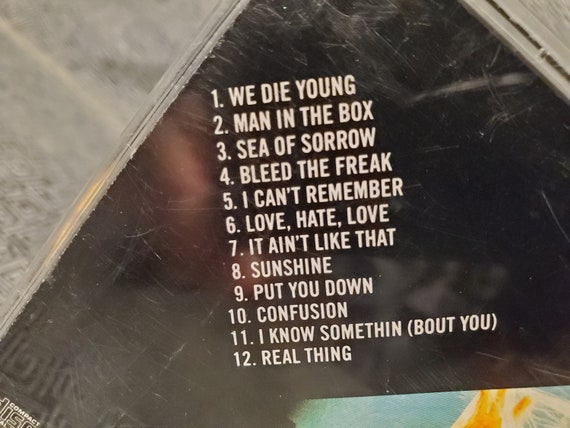 Alice in Chains CD - Facelift - Man in the Box - Seattle