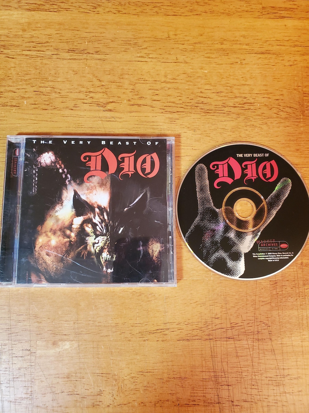 DIO CD - the Very Beast of Ronnie James Dio - Greatest Hits