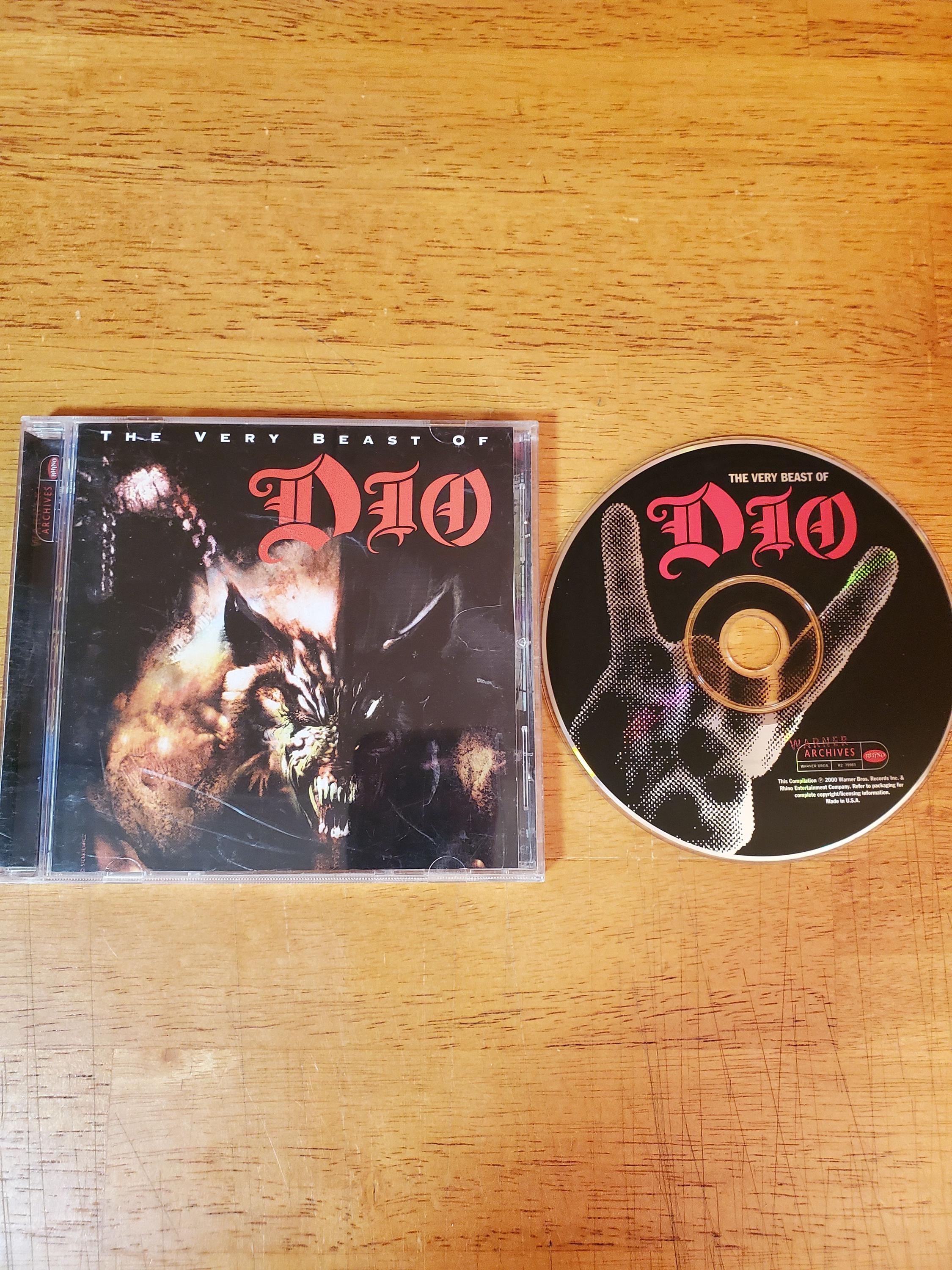 DIO CD - the Very Beast of Ronnie James Dio - Greatest Hits