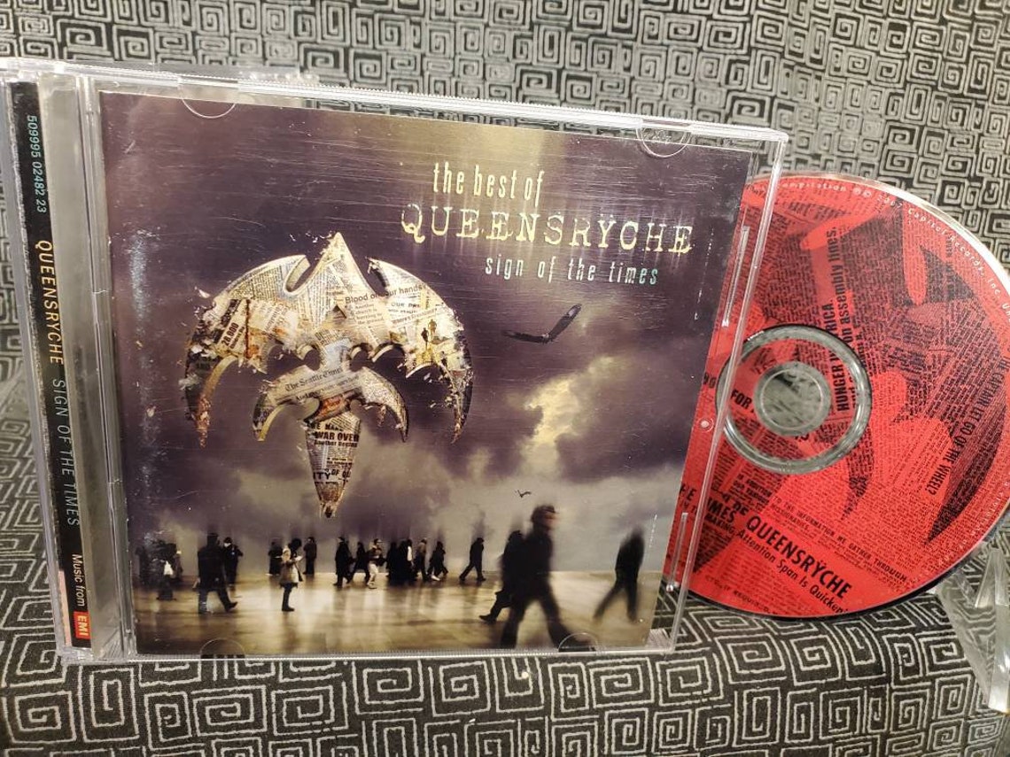 Queensryche CD Greatest Hits Sign Of The Times The Lady Etsy.de
