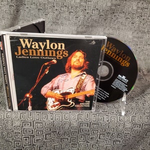 Waylon Jennings CD Ladies Love Outlaws - Outlaw Country Music Legend - Dukes of Hazzard - Folsom Prison Blues
