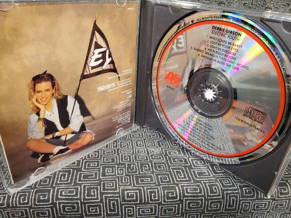 Debbie Gibson Electric Youth CD - 80's Teen Pop Dance Music - 1989