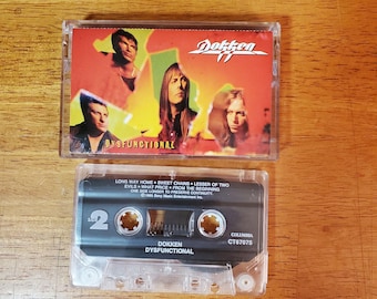 Dokken Band Signed Photo X4 - Don Dokken, George Lynch, Jeff