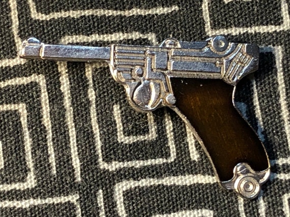 Luger Enamel Pin - Gun Collector - Handgun pin - … - image 4