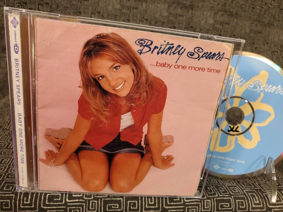 Britney Spears CD Baby One More Time Enhanced CD Soda Pop Etsy