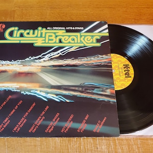 Circuit Breaker Vinyl Record - Play Tested LP Album - Various 70s Hit Songs - Vg+ - Original 1979- K-Tel records - Dance Music - Disco Rock