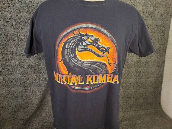 Mortal Kombat Vintage Tee Shirt Size Large - Jerze