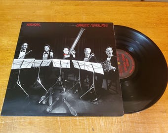 Kansas Vinyl LP - Drastic Measures - Play Tested Record - Vg+ Classic Rock - Original 1983  - Classic Prog Rock - Fight Fire with Fire
