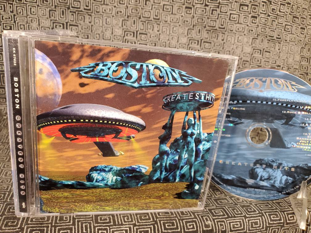 Boston Greatest Hits CD More Than A Feeling Amanda - Etsy