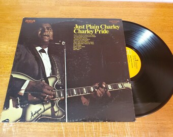 Charley Pride Vinyl Record - Just Charley Pride - Play Tested LP - VG+  Classic  Country Music - Original 1970