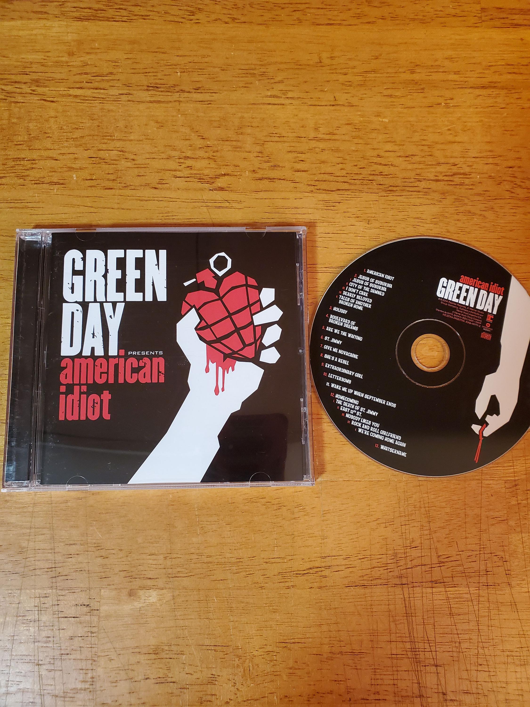 Green Day American Idiot CD - Billie Joe Armstrong - Jesus of