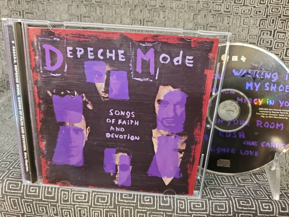 Depeche Mode Songs of Faith and Devotion CD 1993 - Etsy