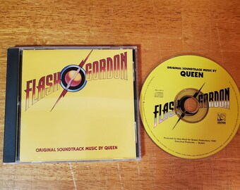 QUEEN Flash Gordon Movie Soundtrack CD -  Freddie Mercury - Ming The Merciless