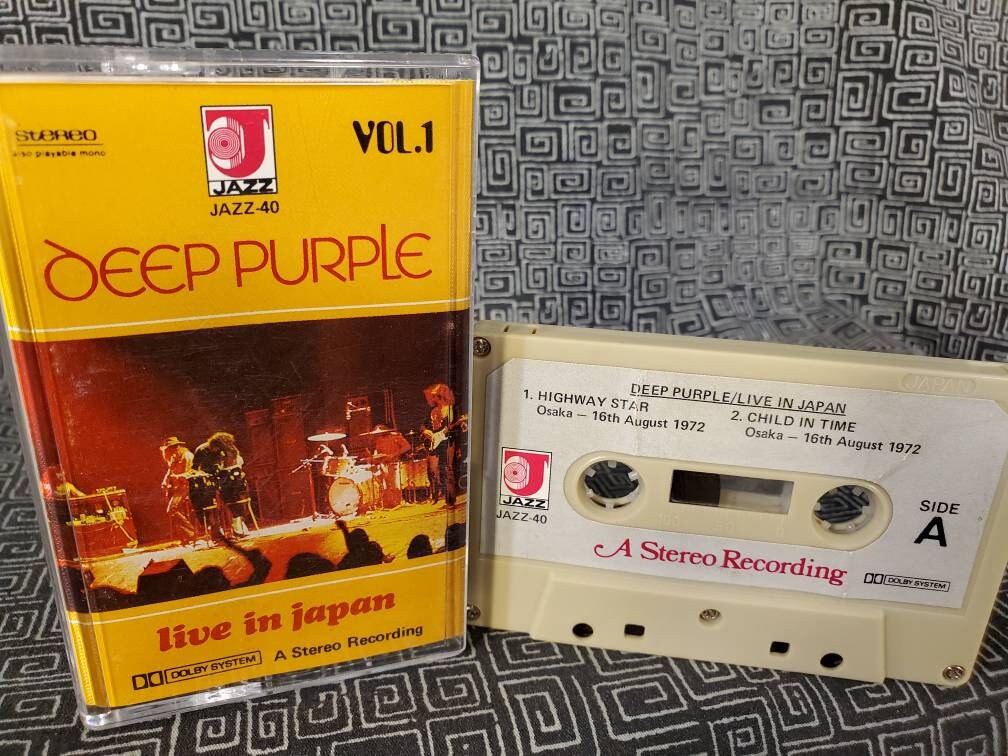 ☆新品未使用☆Deep Purple☆The Canterbury Tapes Deep Purple Cassette Tape Only The Cassette Is Sold Without