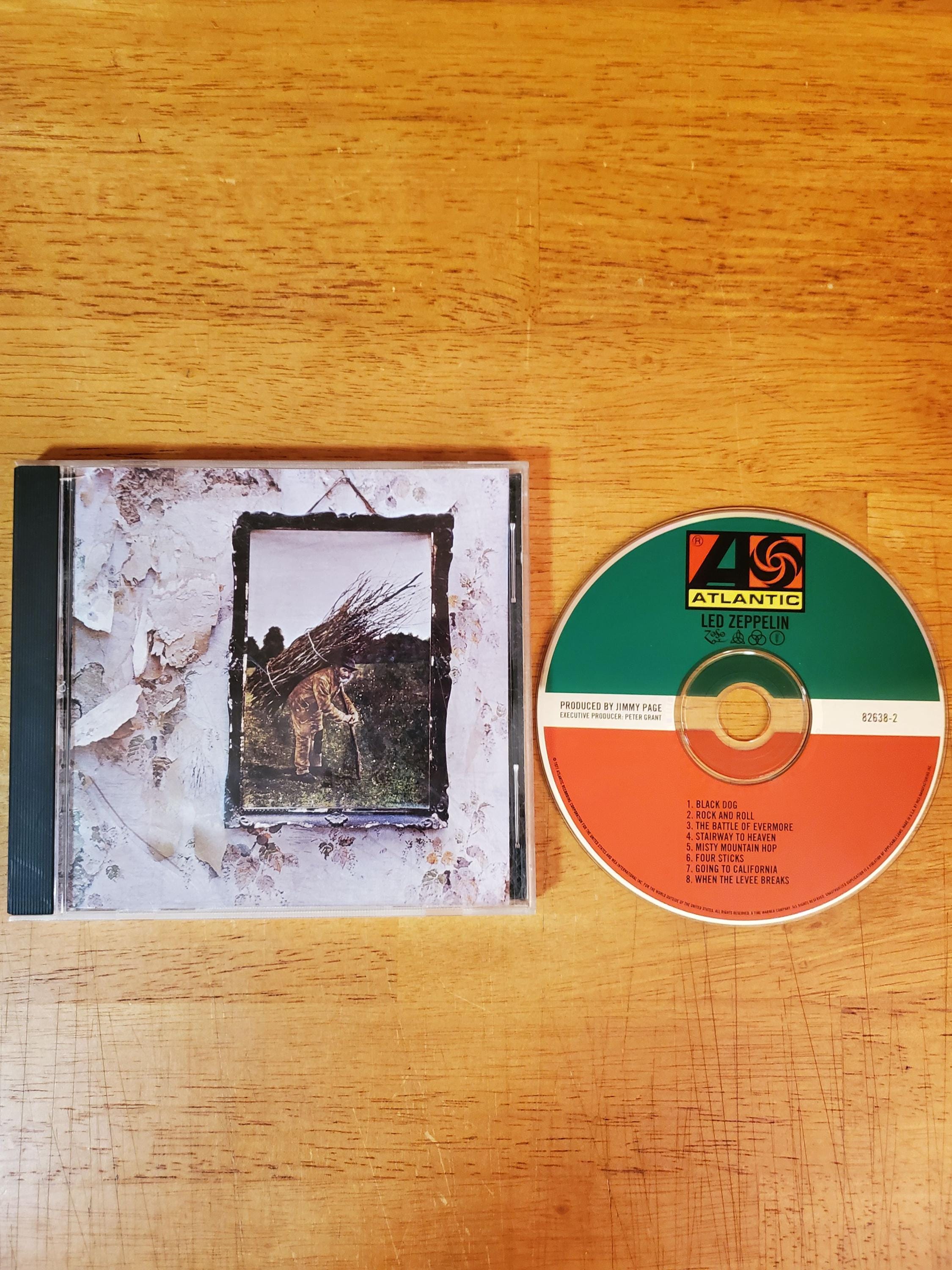Led Zeppelin IV CD - ZOSO - Stairway to Heaven - Black Dog - Rock