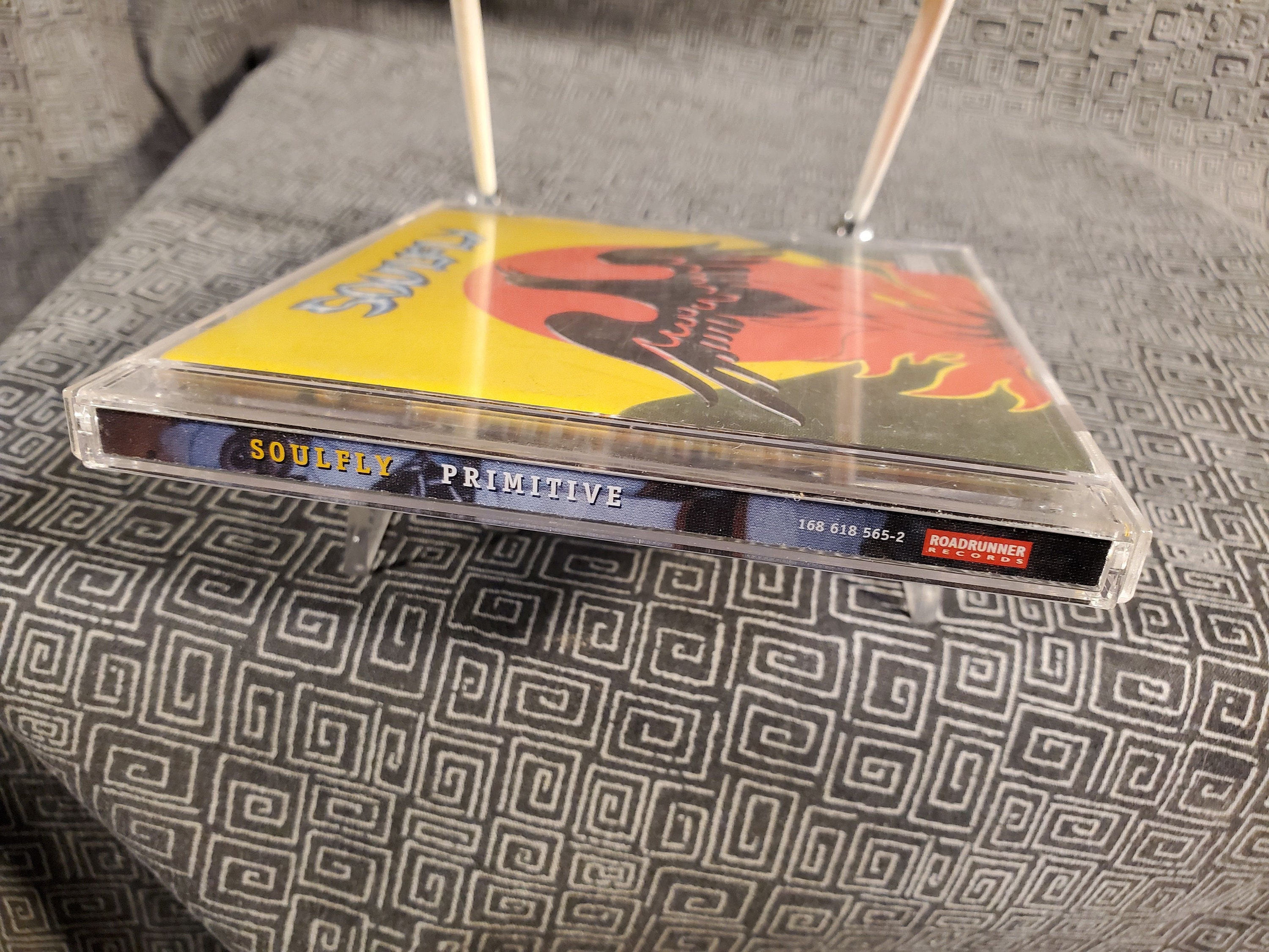 Soulfly Primitive CD - Tribal Nu Metal Classic - Sepultura