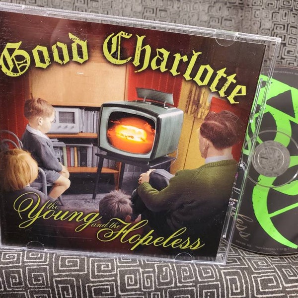 Good Charlotte CD  The Young and the Hopeless - Emo Nu Metal Powerpop - Vans Warped Tour