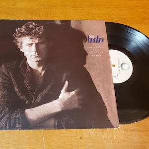 Don Henley Vinyl Record - Building The Perfect Beast - Boys Of Summer - Play Tested LP  - Vg+/Vg - 1984