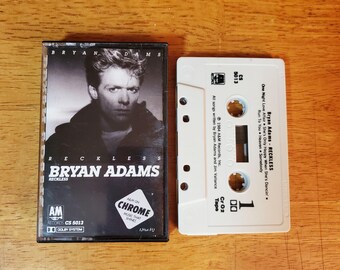 Bryan Adams Cassette Tape - Reckless - 1984 - Summer of '69