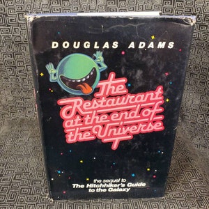Restaurant At The Edge Of The Universe by Douglas Adams - BCE Edition 1980 - With Dustjacket