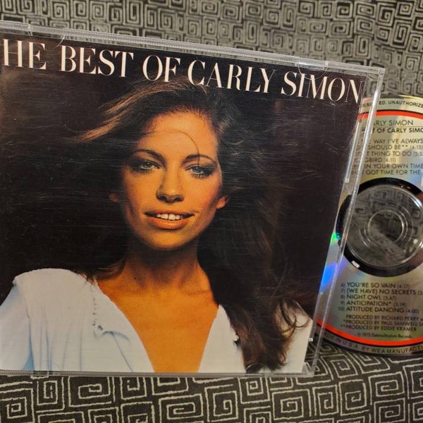 Carly Simon CD Best Of Greatest Hits - Anticipation - You're So Vain - Mockingbird