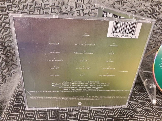 Fleetwood Mac - Greatest Hits CD - Rhiannon - Sara - Tusk - Gypsy