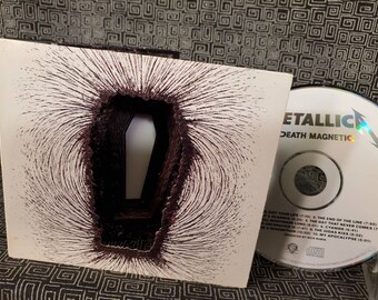 Metallica Death Magnetic CD Produced by Rick Rubin - Digipack - Etsy
