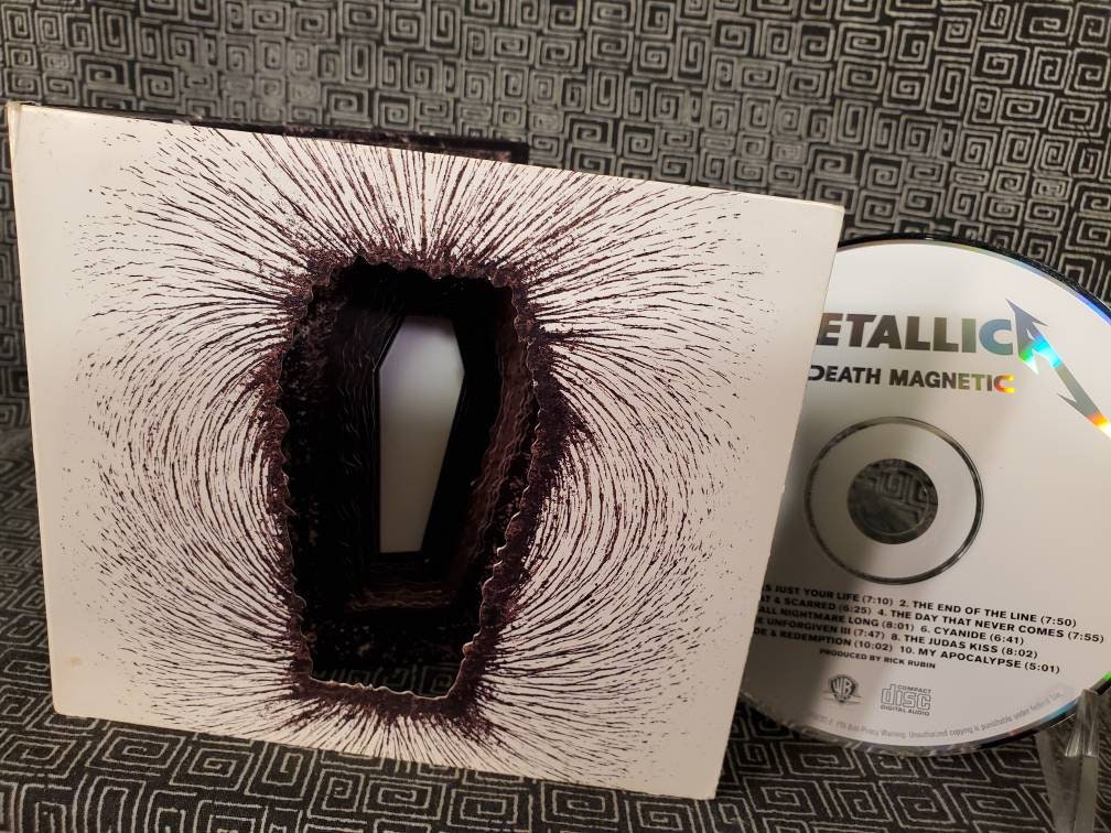 Metallica Death Magnetic CD Produced by Rick Rubin Digipack 