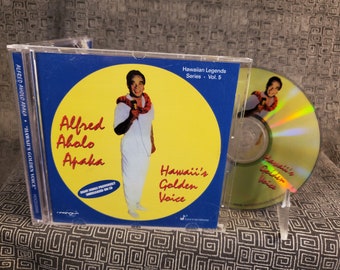 Alfred Aholo Apaka Hawaiian Music CD - Hawaii Folk Music Compact Disc - Lost Recordings