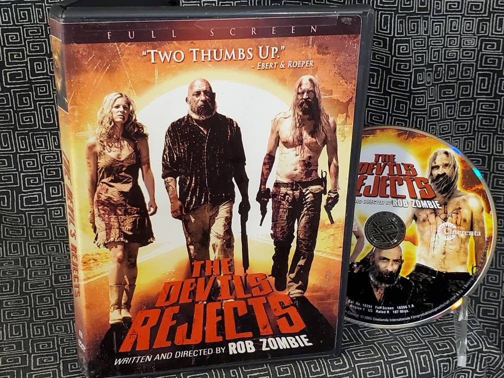 The Devils Rejects DVD Grindhouse Movie Rob Zombie Cannibal Rednecks Horror Flick Sid Haig FULLSCREEN Etsy UK