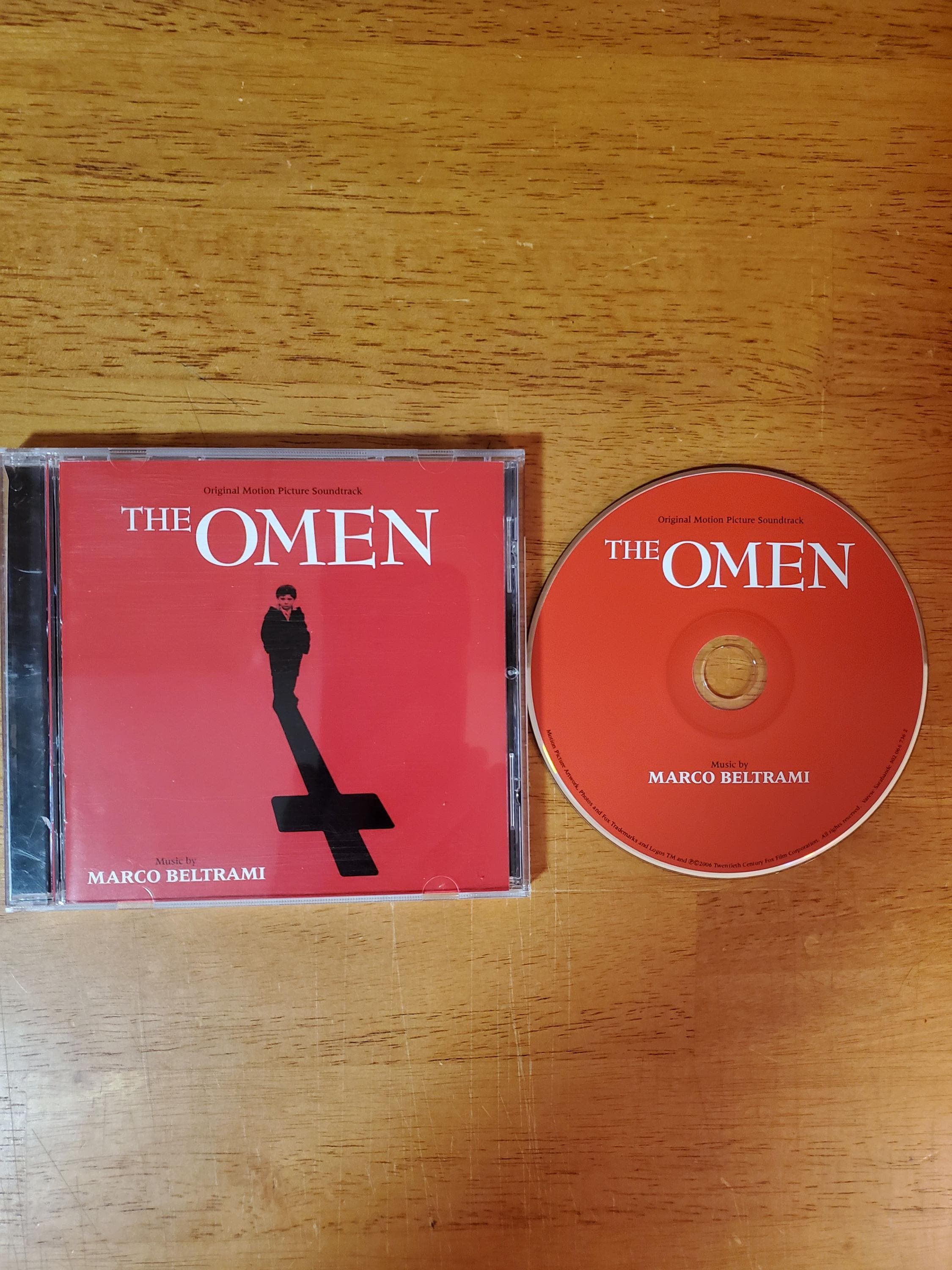 THE OMEN Movie Soundtrack CD - Marco Beltrami - Etsy
