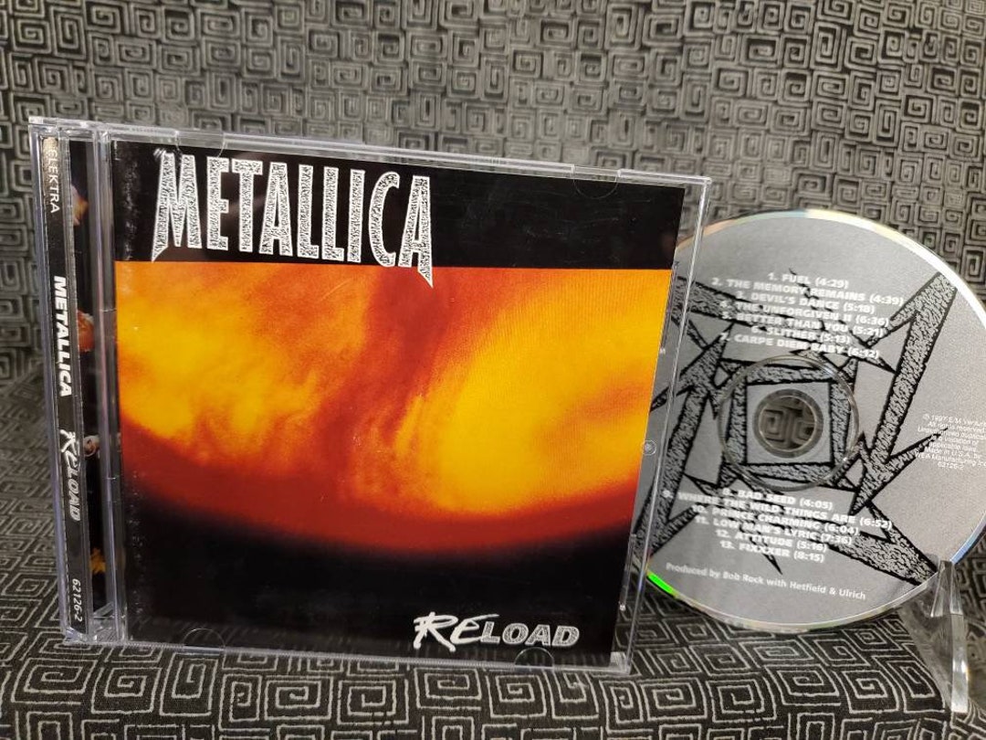 Metallica Reload CD Fuel 2 Devil's Dance Etsy