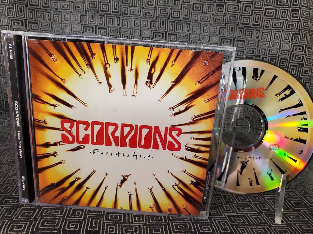 Scorpions CD Face the Heat - the Scorps German Heavy Metal - Etsy