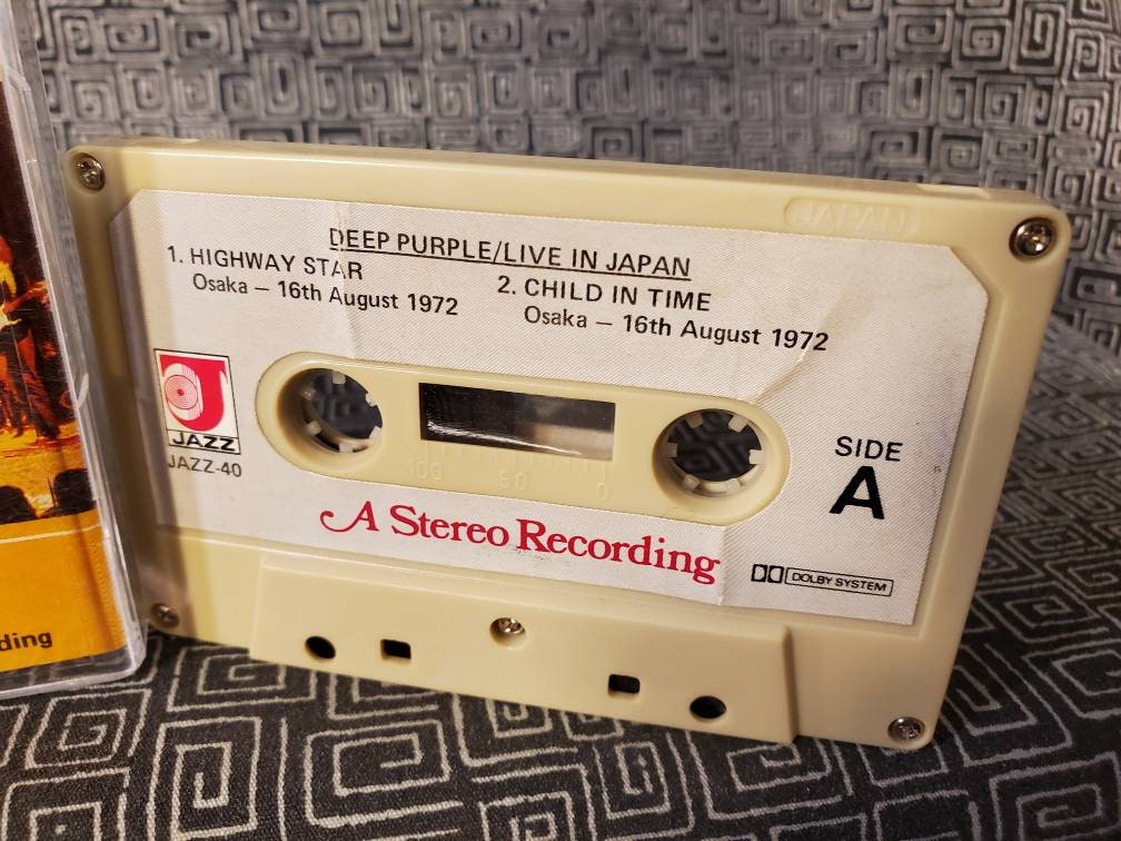 ☆新品未使用☆Deep Purple☆The Canterbury Tapes Deep Purple Cassette Tape Only The Cassette Is Sold Without