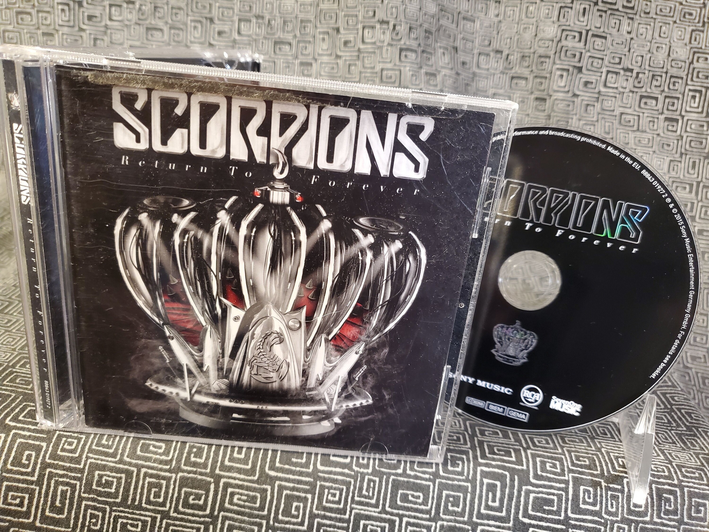 The Scorpions CD Return to Forever - German Heavy Metal Legends - Etsy