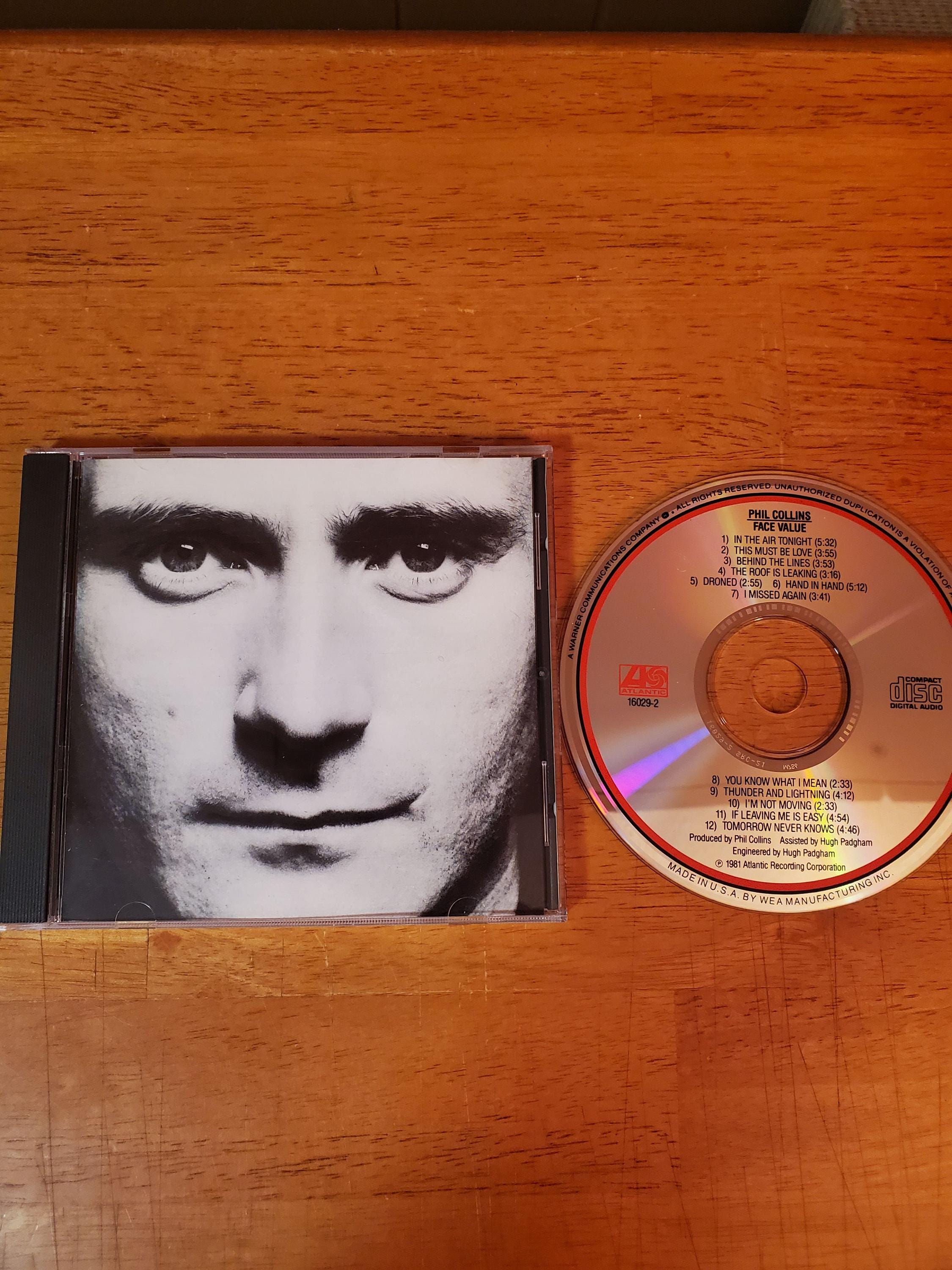 PHIL COLLINS /FACE VALUE レコード 見本盤 レア 非売品 Phil Collins Face Value - Etsy