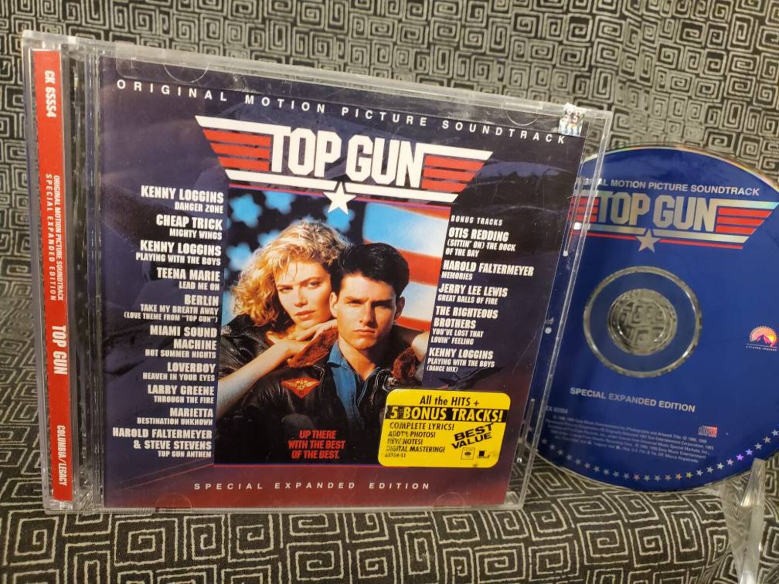 Top Gun Movie Soundtrack CD Special Expanded Edition with Etsy