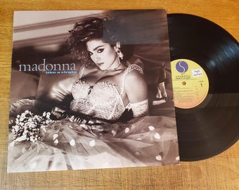 Disco de vinilo de MADONNA - Like A Virgin - Probado en VG+ Música dance de los 80 1984