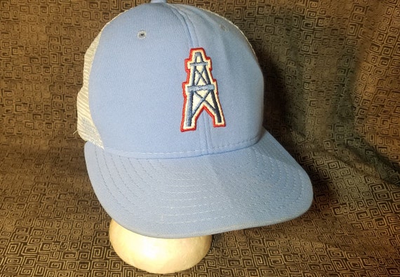 houston oilers trucker hat