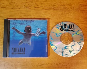 Nirvana CD  Nevermind Smells Like Teen Spirit - Kurt Cobain