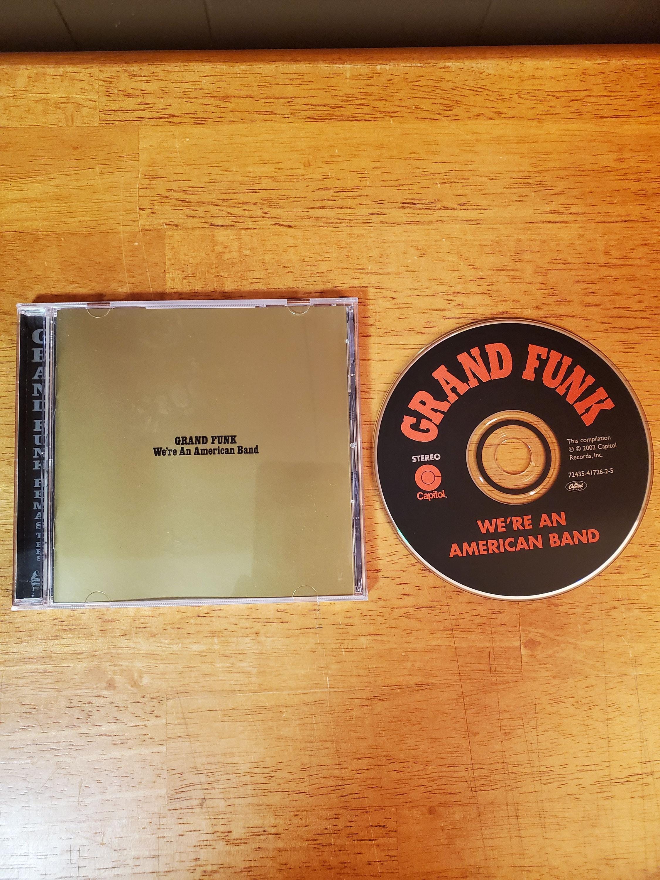 Grand Funk Railroad CD - We're an American Band - Bonus Tracks