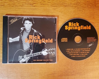 Rick Springfield CD Encore Collection - 1997 - Greatest Hits