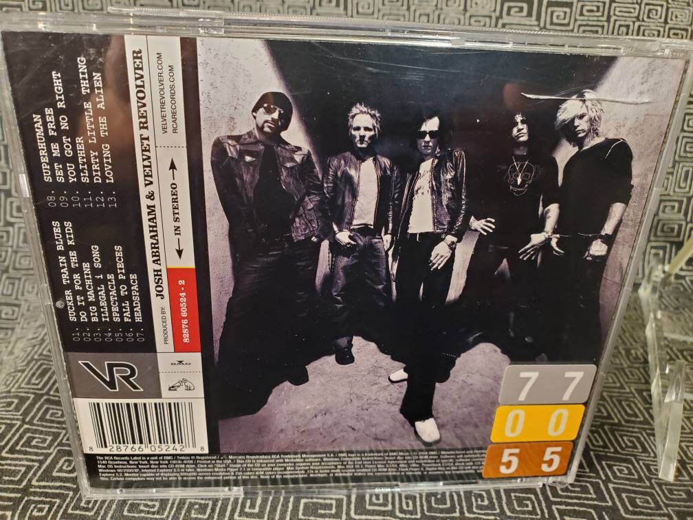 Guns N' Roses & Velvet Revolver CDセット Velvet Revolver CD Contraband Guns N Roses Guitarist Slash - Scott