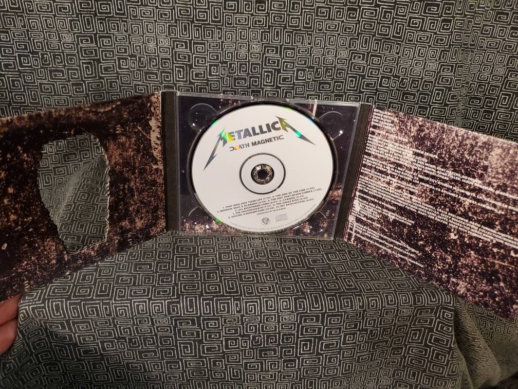 Metallica Death Magnetic CD Produced by Rick Rubin - Digipack - Etsy
